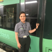 Train driver Alexandra