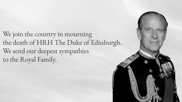 Mourning HRH The Duke of Edinburgh
